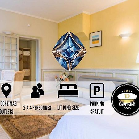 Le Saphir - Confort - Proche Mag Outlet Troyes - Parking Gratuit Pont-Sainte-Marie Eksteriør bilde